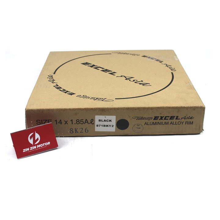 Cặp Niềng Excel 185 - 160 x 14 - Vario 150 2019, Vario 125 2019, Click 150i 2019, Click 125i 2019, Vario 150 2017, Vario 125 2017, Click 125i 2017, Air Blade, PCX, Vision, LEAD