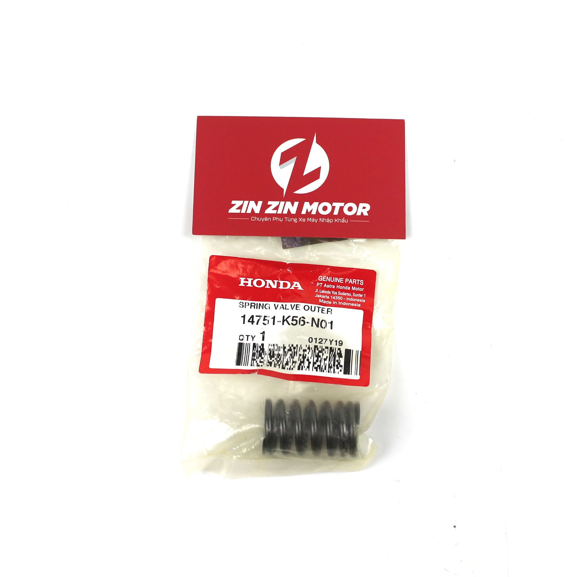 Lò Xo Đầu Lớn - Sonic 150R, Winner, Winner X, Supra GTR 2020, CBR 150R, CB 150R 3 Lò Xo Đầu Lớn - Sonic 150R, Winner, Winner X, Supra GTR 2020, CBR 150R, CB 150R