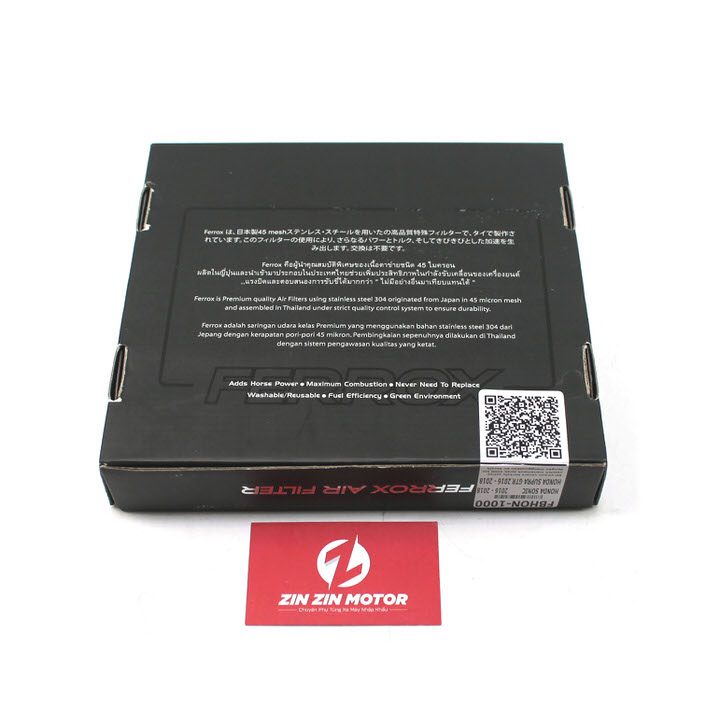 Lọc Gió Ferrox - Sonic 150R, Winner, Supra GTR, Winner X 4 Lọc Gió Ferrox - Sonic 150R, Winner, Supra GTR, Winner X