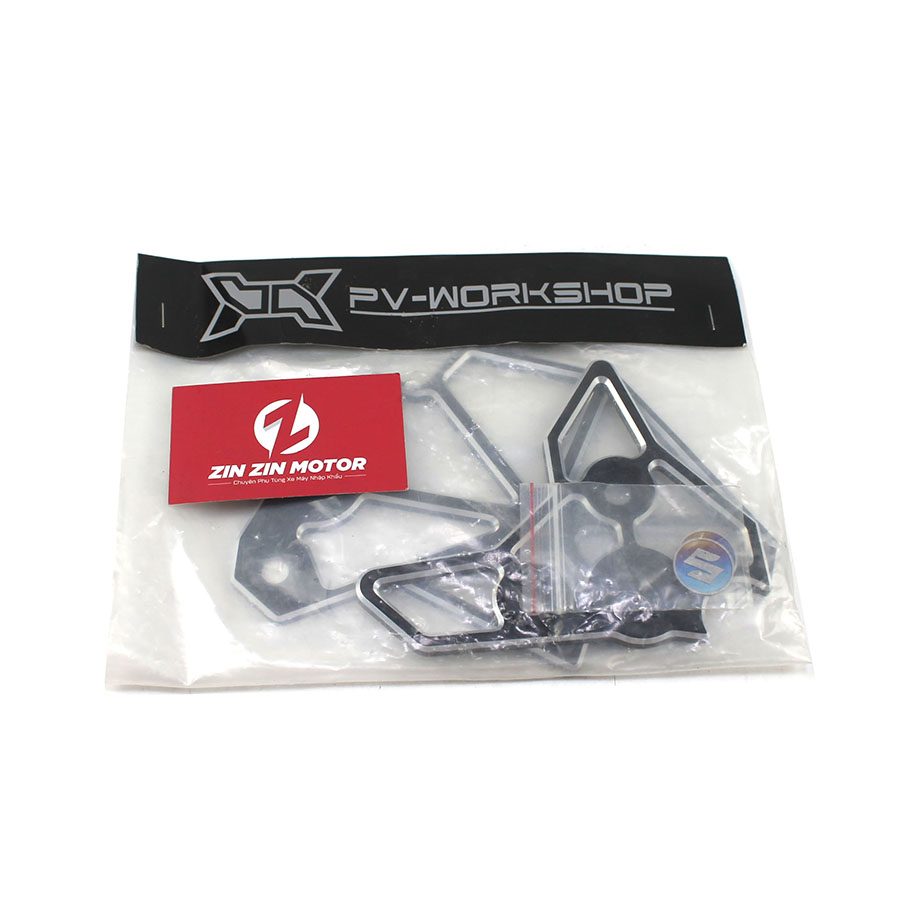 Nẹp Sườn Đen CNC - Raider FI, Satria FI