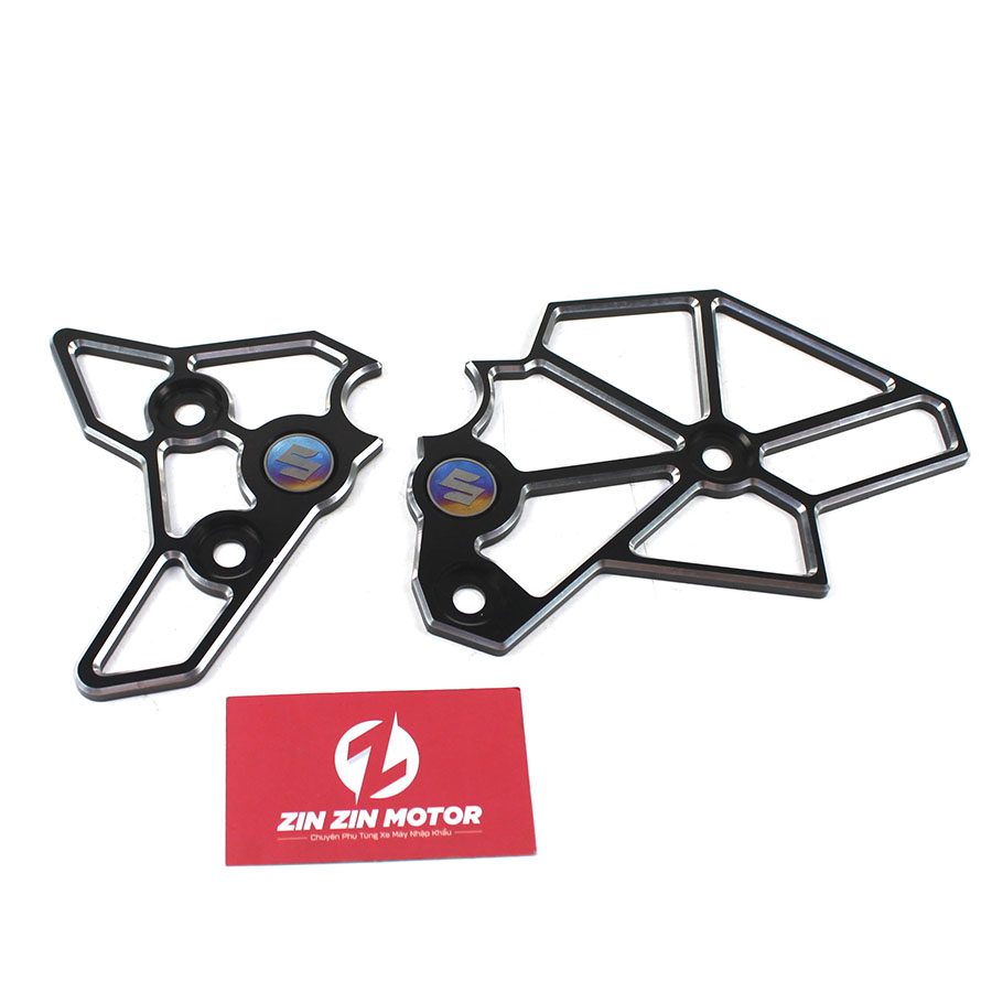 Nẹp Sườn Đen CNC - Raider FI, Satria FI