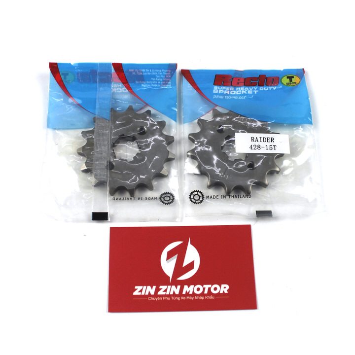 Nhông Recto 15T - Satria FI, Raider FI, Raider Xăng Cơ, Raider 2009 K9, Raider 2006 K6 3 Nhông Recto 15T - Satria FI, Raider FI, Raider Xăng Cơ, Raider 2009 K9, Raider 2006 K6