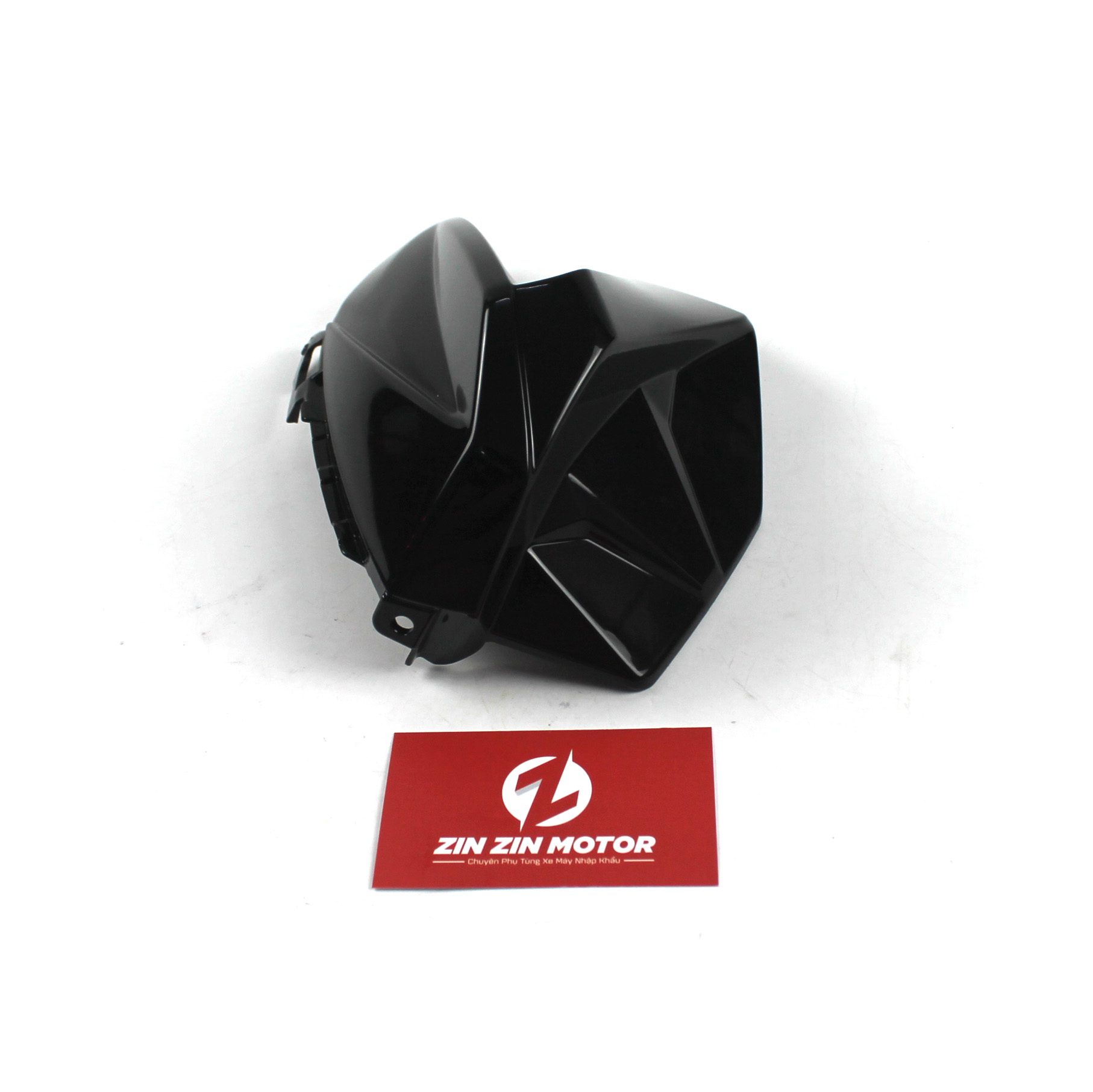 Ốp Đầu Phải Đen Bóng- GSX S150