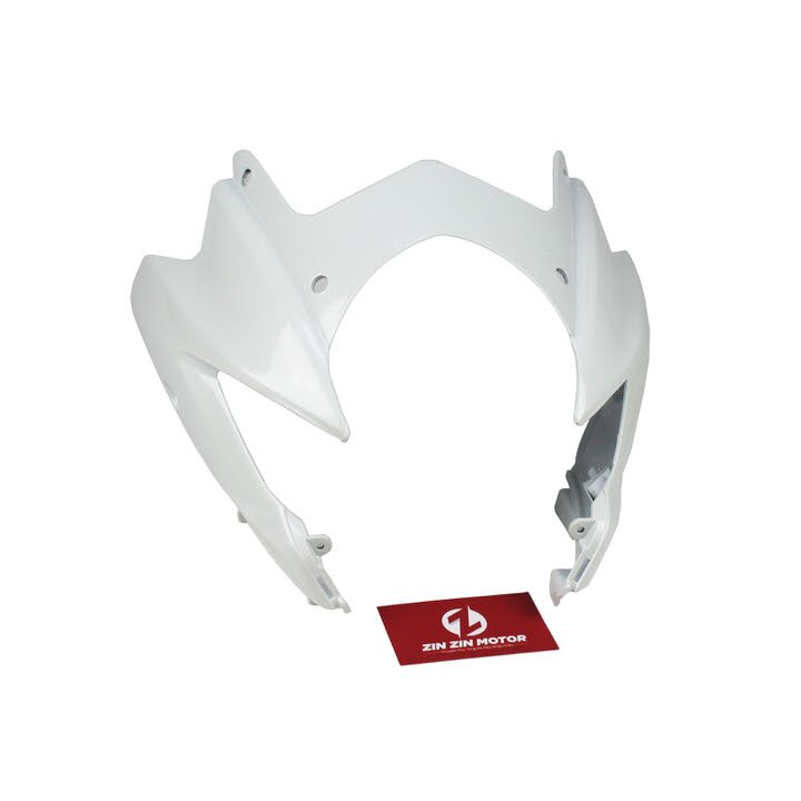 Ốp Đầu Trắng - Raider 2009 K9 2 Ốp Đầu Trắng - Raider 2009 K9
