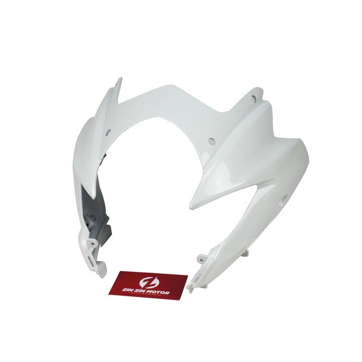 Ốp Đầu Trắng - Raider 2009 K9 3 Ốp Đầu Trắng - Raider 2009 K9