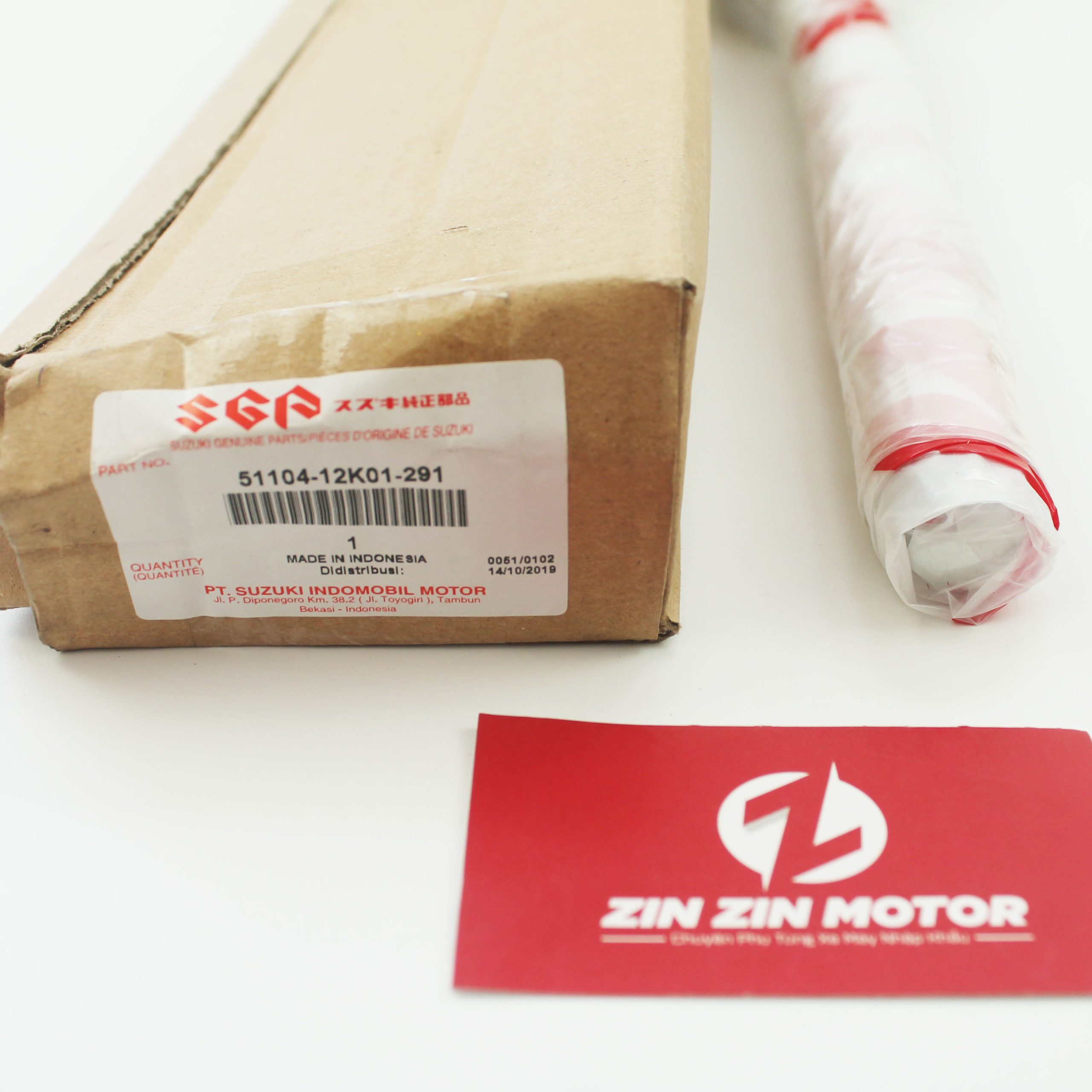 Phuộc Trước Trái Đầu Ốc Sắt - Satria FI, Raider FI 4 Phuộc Trước Trái Đầu Ốc Sắt - Satria FI, Raider FI