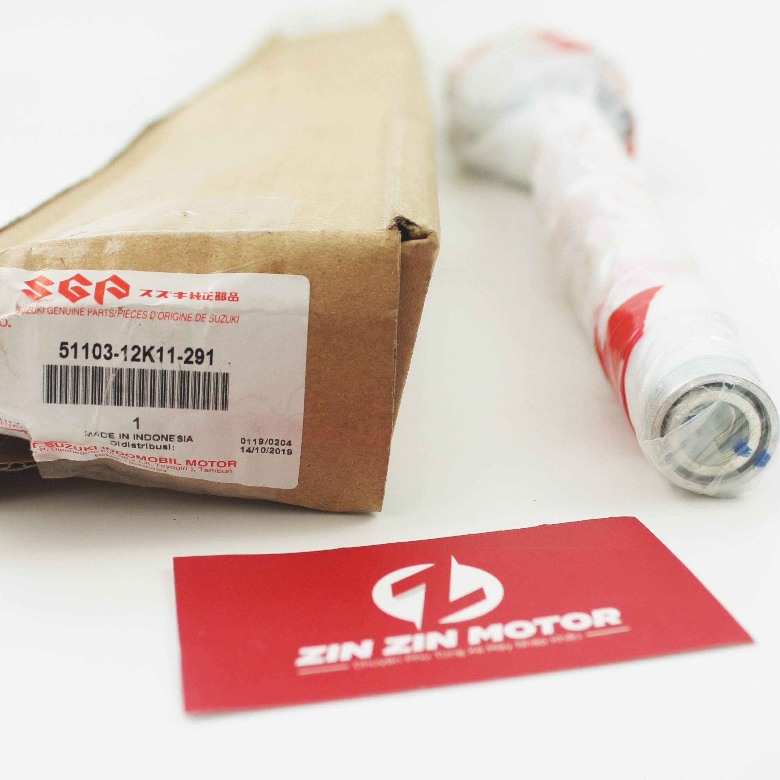 Phuộc Trước Phải Nắp Nhựa Đen - Satria FI, Raider FI