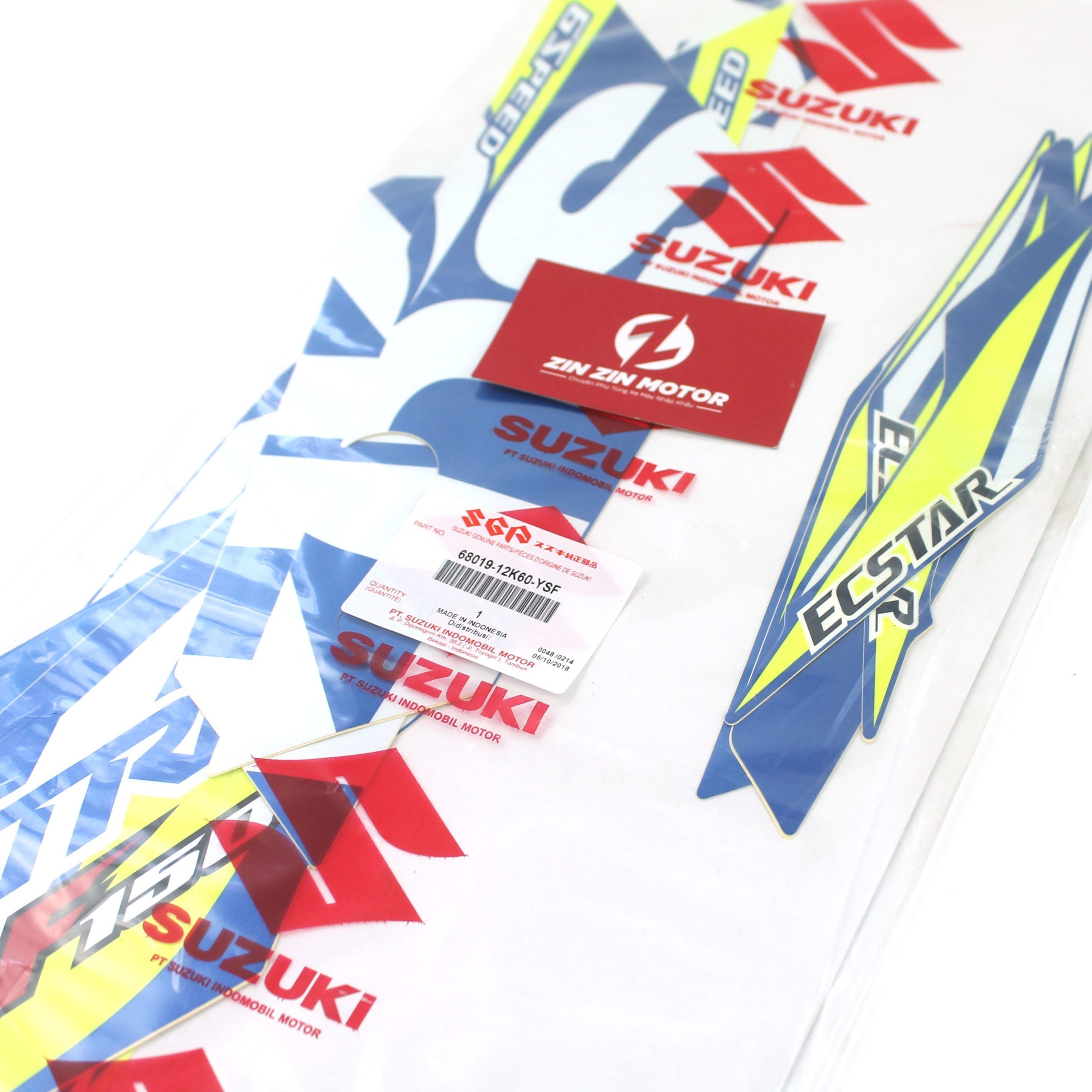Tem Xanh GP 2019 - Satria FI, Raider FI