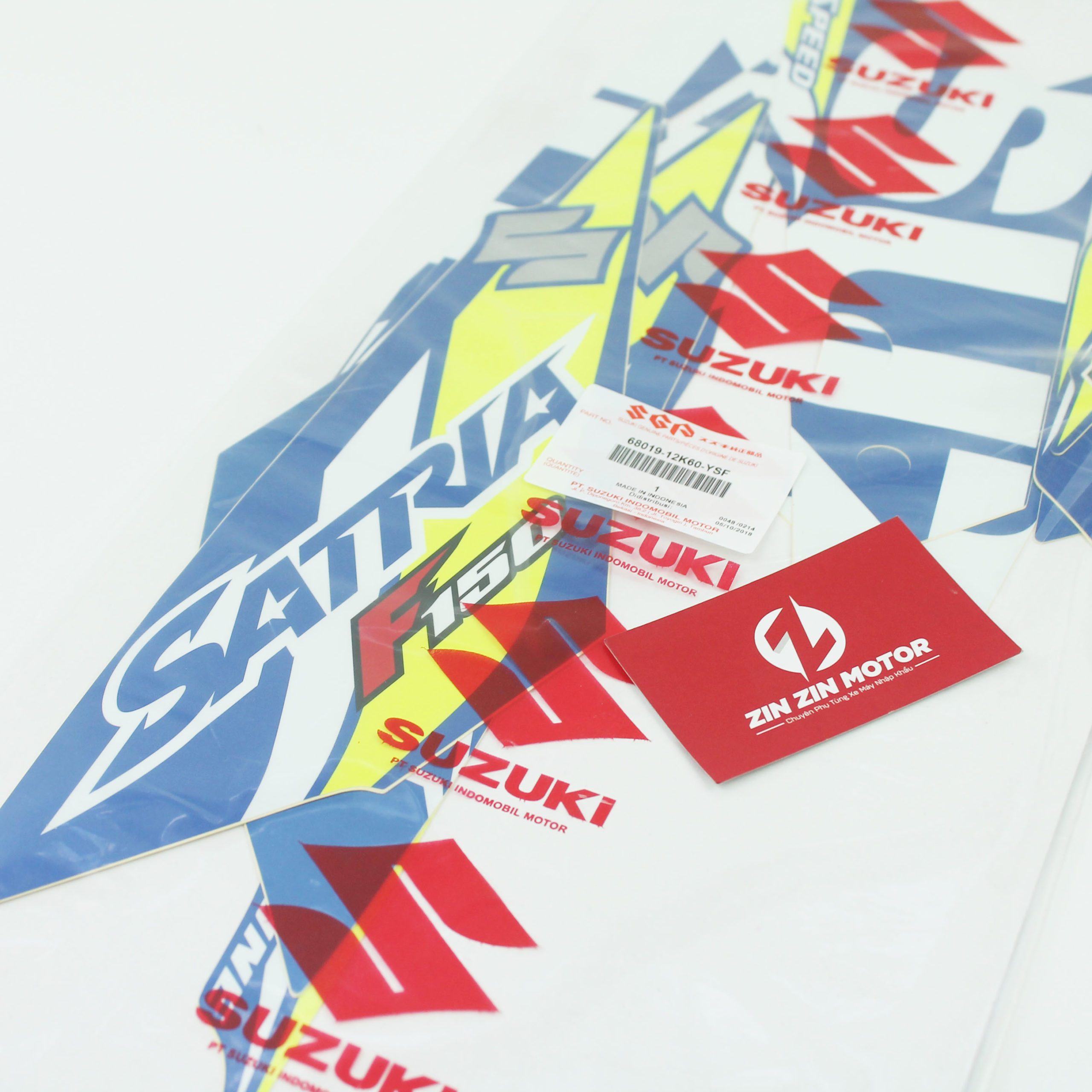 Tem Xanh GP 2019 - Satria FI, Raider FI