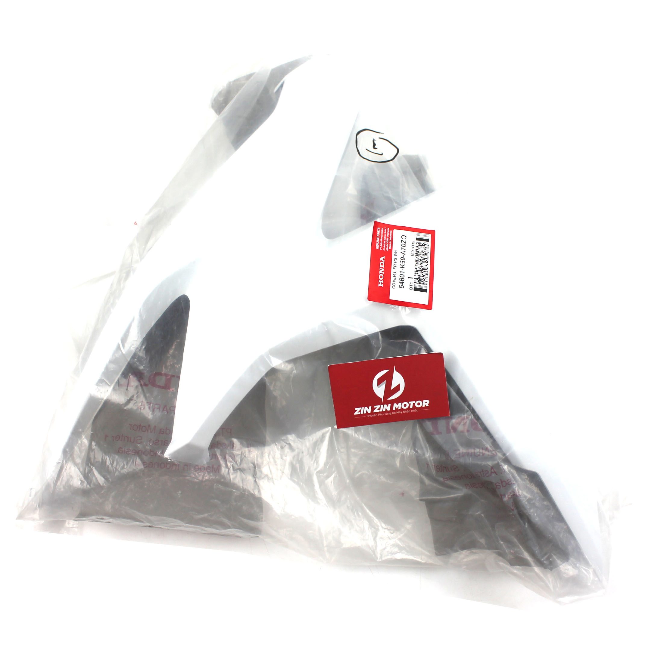 Yếm Trái Trắng 125 - Vario 150 2019, Vario 125 2019 4 Yếm Trái Trắng 125 - Vario 150 2019, Vario 125 2019