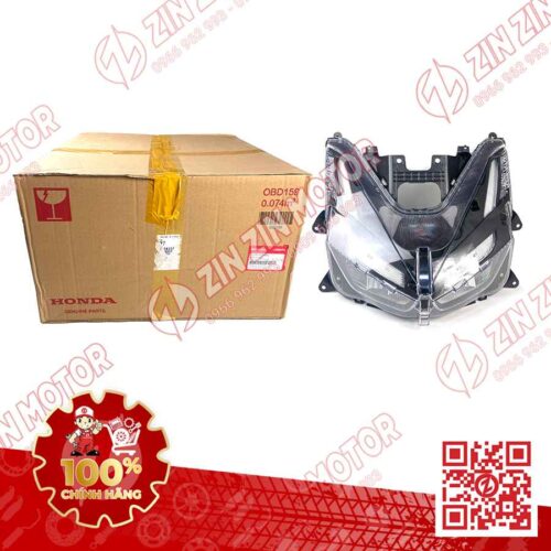 Đèn Pha, Chóa Đèn Trước Vario 160, Click 160 33100K2SV01, 33100K2SN01 Chính Hãng Honda