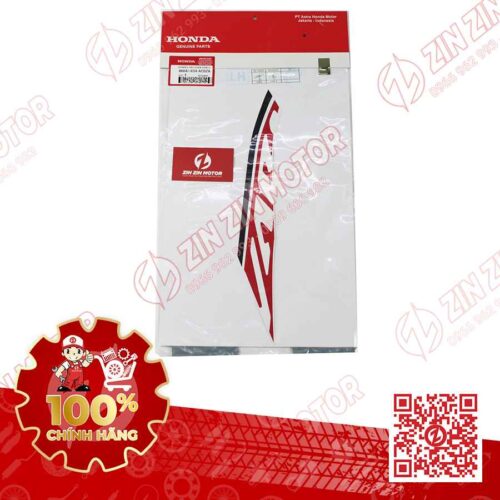 Tem Yếm Trái Vario 150 K59J Trắng Đỏ