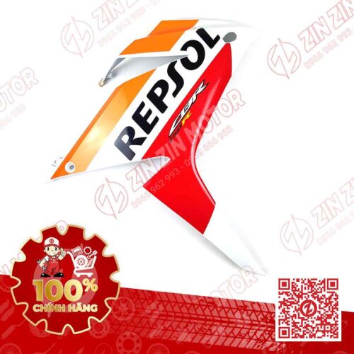Cánh Yếm Phải CBR 150R K45N Trắng Có Tem Repsol
