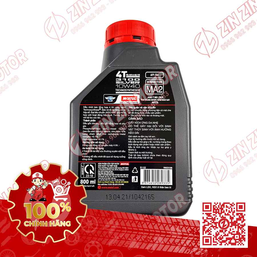 dau nhot motul chinh hang