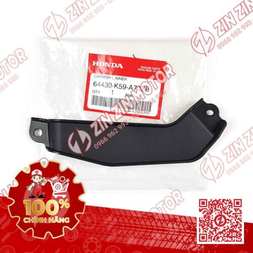 Pát Nhựa Nhám Yếm Trái Click 150i 2019, Vario 150 K59J Đen