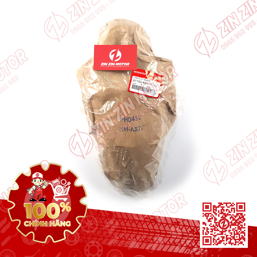 61100-K59-A70YA DÈ TRƯỚC CLICK150i 2019 TRẮNG