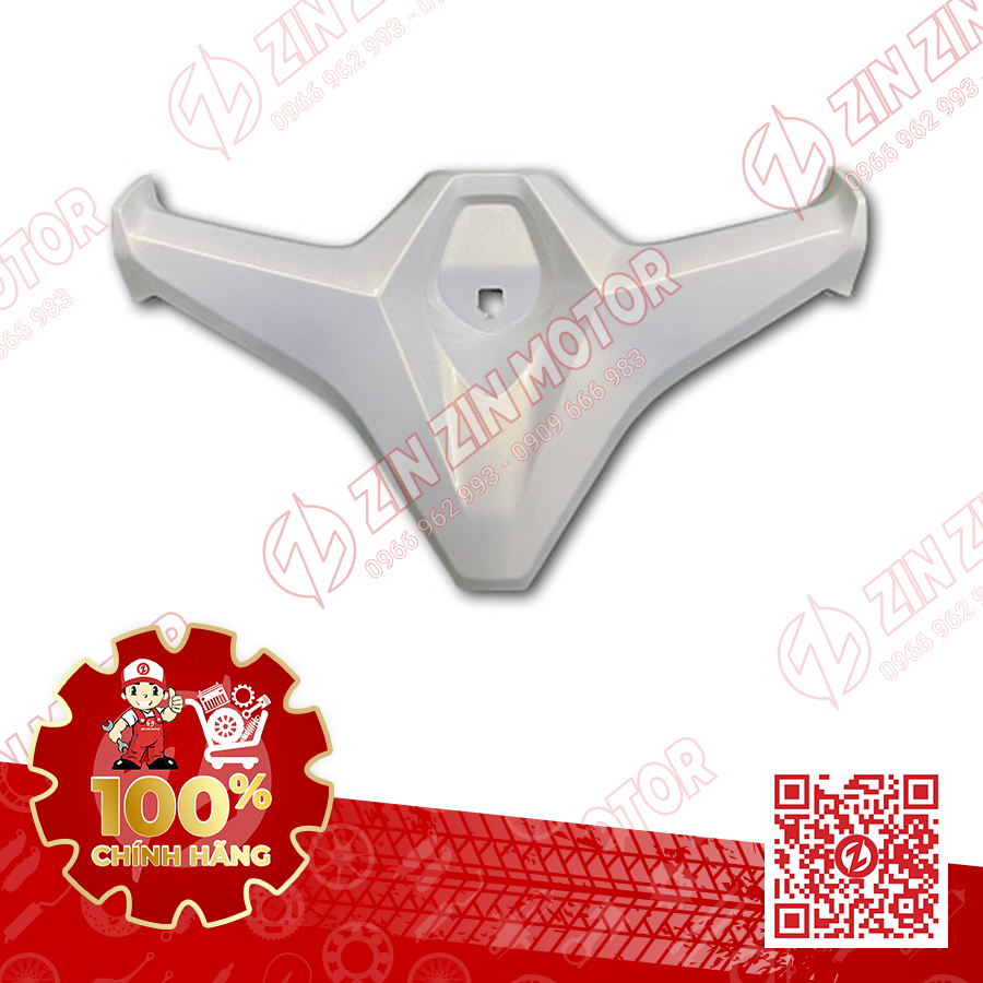 81131-K59-A70YE CÁNH BƯỚM CLICK150i 2019 TRẮNG (1)