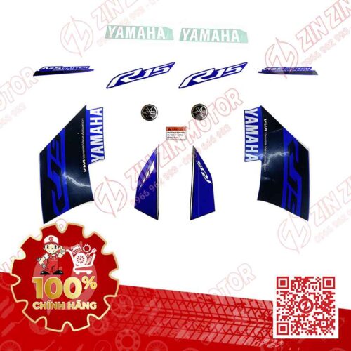 Bộ Tem R15V3 Xanh GP