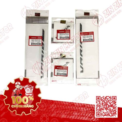 Bộ tem Vario 160 K2S ABS Đen Nhám