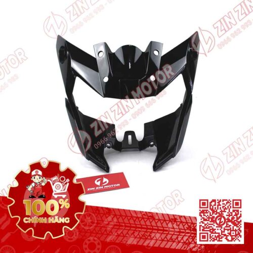 Ốp Đầu Fz150, Vixion 150 Đen Bóng