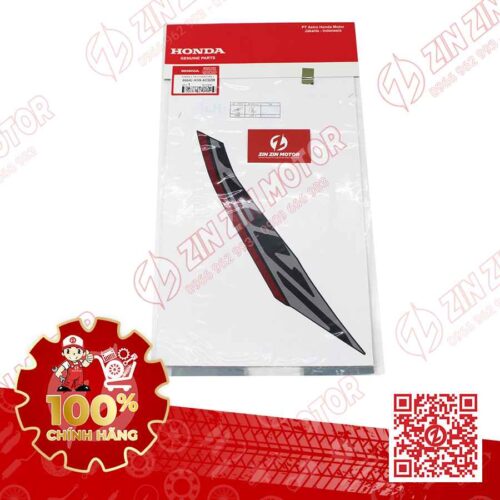Tem Yếm Trái Vario 150 K59J Đen Đỏ