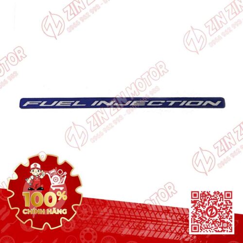 Tem Chữ FUEL INJECTION MX King 150 Movistar 2019