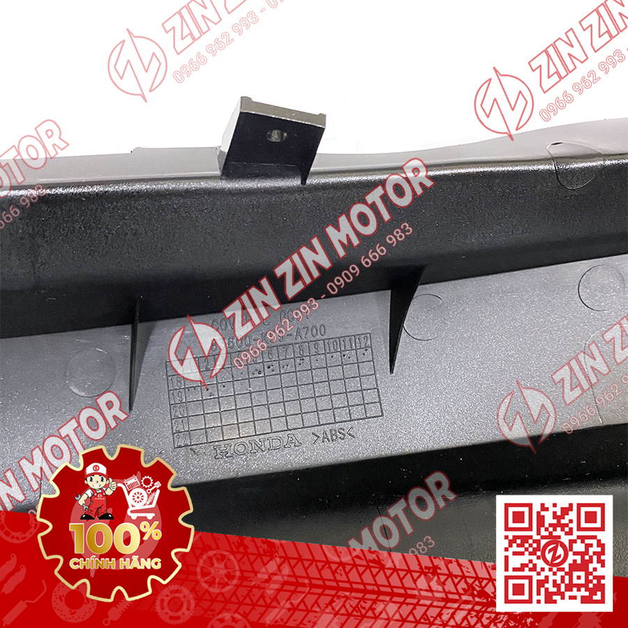 83600-K59-A70ZG ỐP HÔNG SAU TRÁI CLICK18 125i ĐEN BÓNG (4)