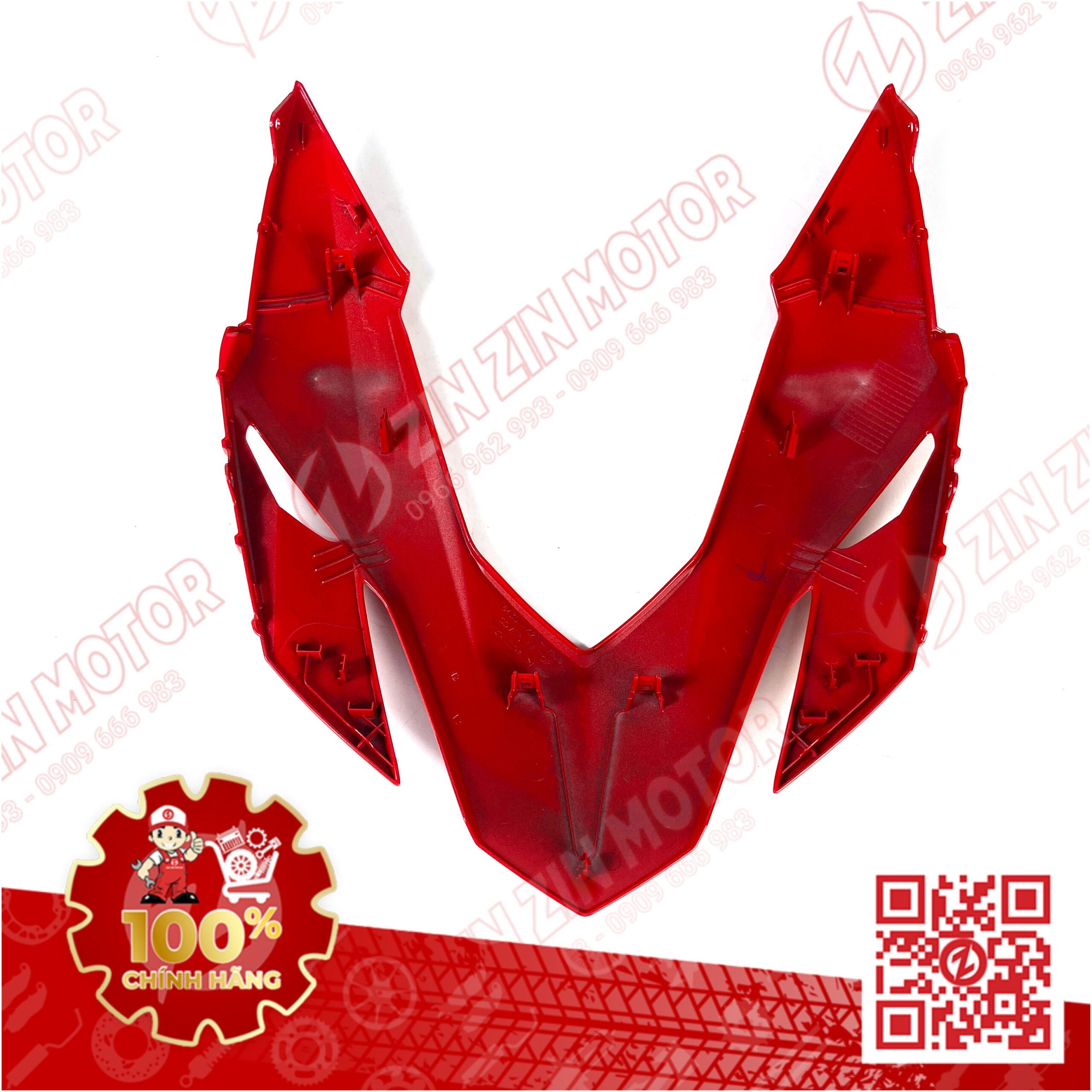 64310-K2P-V80ZA MẶT NẠ TRƯỚC WN V3 ĐỎ (BẢN ĐỎ ĐEN 2022 ABS) VN (5)