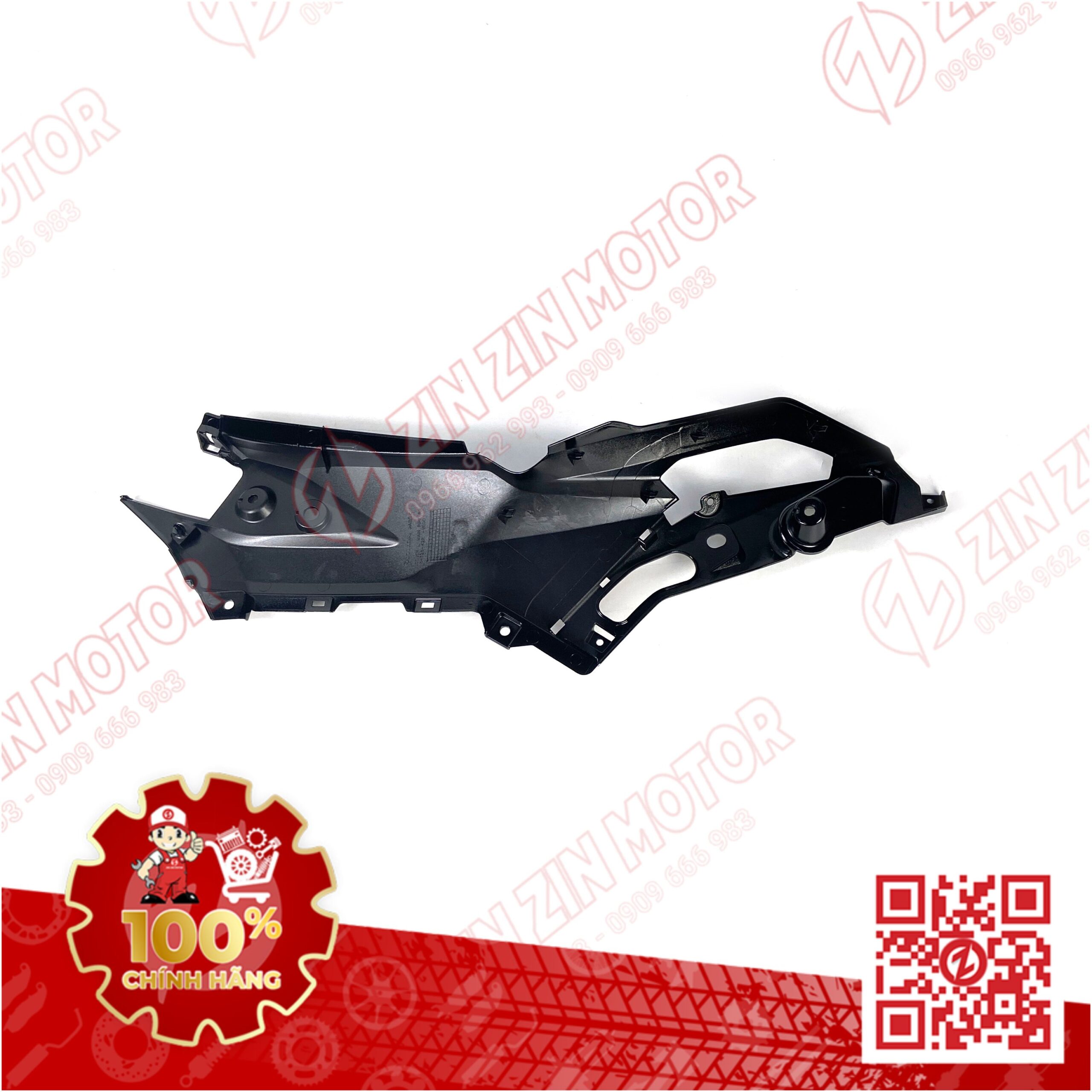 64326-K2P-VD0ZA LƯỜN GIỮA WN V3 TRÁI ĐEN (CÓ SẴN TEM) (BẢN ĐỎ ĐEN TRẮNG 2023 ABS) VN (5)