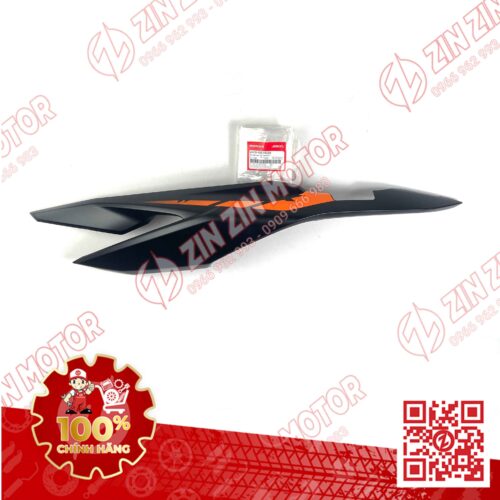 Ốp Hông Sườn, Bụng Sau Winner X V2 2019+ Trái Đen Nhám Có Sẵn Tem Type4
