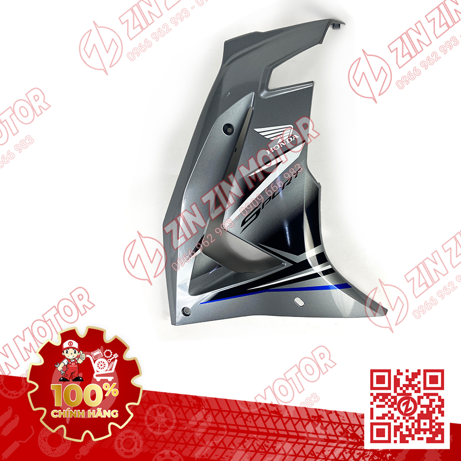 64600-K2P-V60ZA YẾM WN V3 PHẢI BẠC (CÓ SẴN TEM) (BẢN ĐEN BẠC 2022) VN (a)