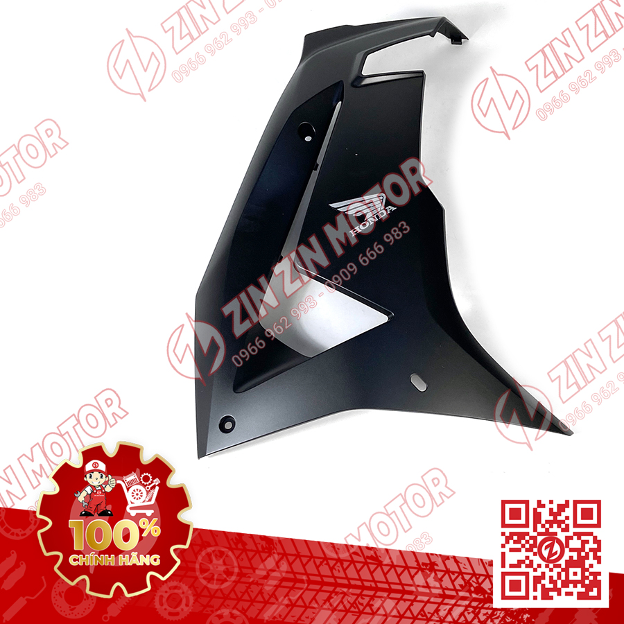 64600-K2P-V70ZC YẾM WN V3 PHẢI ĐEN NHÁM (CÓ SẴN TEM) (BẢN ĐEN VÀNG 2022 ABS) VN (b)