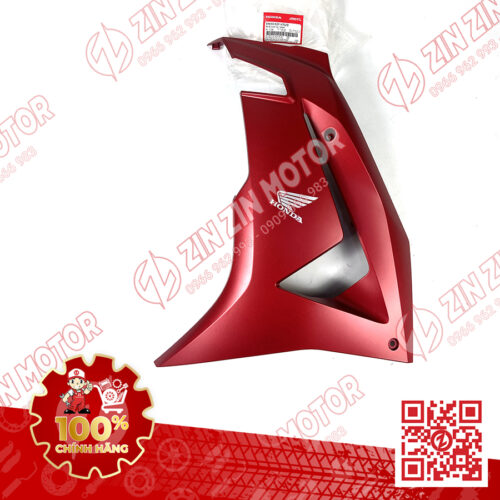 Cánh Bửng, Yếm Xe Winner X V3 2022+, Winner X V4 2024 Trái Đỏ Nhám Bạc Có Sẵn Tem Type2