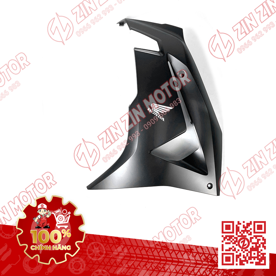 64650-K2P-V70ZC YẾM WN V3 TRÁI ĐEN NHÁM (CÓ SẴN TEM) (BẢN ĐEN VÀNG 2022 ABS) VN (a)