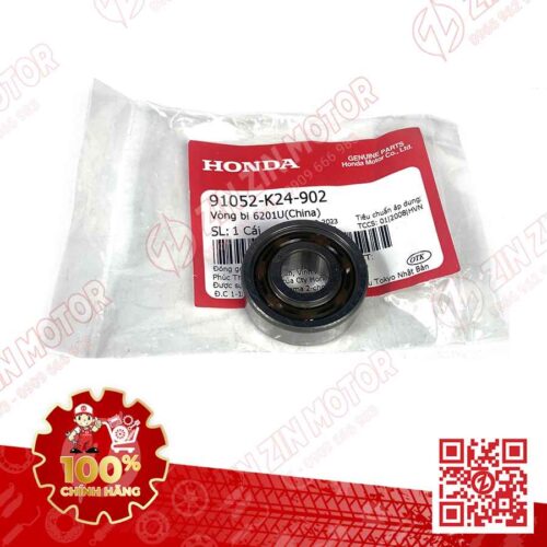 Vòng Bi 6201U, Bạc Đạn Bánh Trước Winner V1, Winner X V2 V3, WINNER X V4 2024 RS150 V1 V2 V3, Sonic 150R, Vario 150/125, PCX 150, AB 125/150/160, SH 125/150, ADV 160/150, Scoopy, BeAT, Genio ; BẠC ĐẠN BÁNH TRƯỚC, BÁNH SAU TRÁI WAVE RSX 2019 2020 2021 2022 2023 , WAVE ALPHA 2017 - 2023 2024 - 2025, WAVE BLADE 110 91052K24902 CHÍNH HÃNG