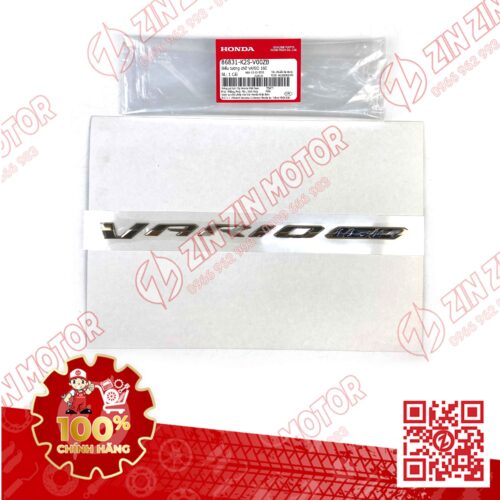 Tem Chữ Nổi Vario 160 Vàng Type2