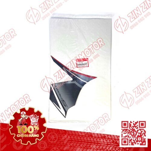 Tem Cánh Yếm Trước Winner X V3 2022+ Trái Miếng Lớn Đen Phiên Bản Tiêu Chuẩn