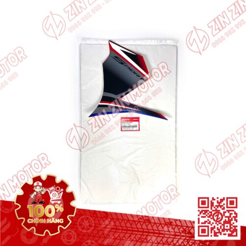 Tem Cánh Yếm Trước Winner X V3 2022+ Trái Miếng Lớn Đỏ Đen Phiên Bản Tiêu Chuẩn