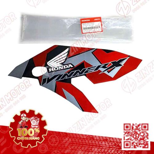 Tem Cánh Yếm Winner X V2 2019+ Trái Miếng Lớn Đỏ Đen Bạc 2020 Phiên Bản Camo