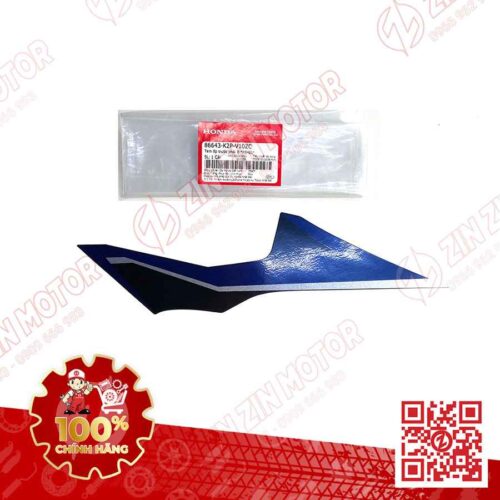 Tem Cánh Yếm Winner X V2 2019+ Phải Miếng Nhỏ Xanh Đen 2020 Phiên Bản Thể Thao