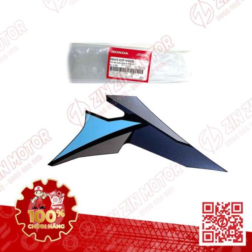 Tem Cánh Yếm Winner X V2 2019+ Phải Miếng Nhỏ Xanh Đen Bạc 2020 Phiên Bản Camo