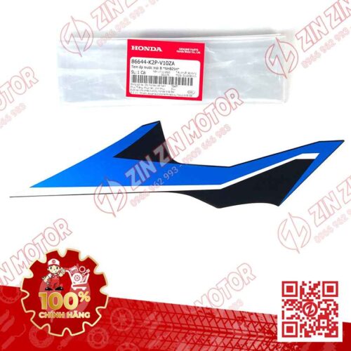 Tem Cánh Yếm Winner X V2 2019+ Trái Miếng Nhỏ Đen Xanh 2020 Phiên Bản Thể Thao