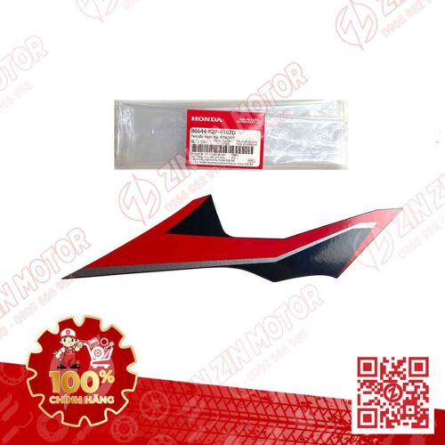 Tem Cánh Yếm Winner X V2 2019+ Trái Miếng Nhỏ Đỏ Đen 2020 Phiên Bản Thể Thao