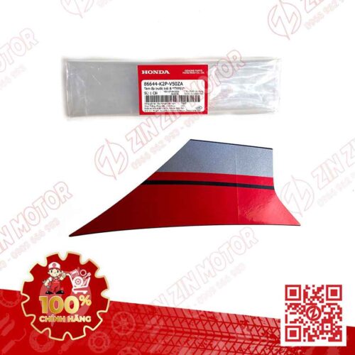 Tem Cánh Yếm Winner X V2 2019+ Trái Miếng Nhỏ Đen Đỏ Xám 2021 Phiên Bản Giới Hạn