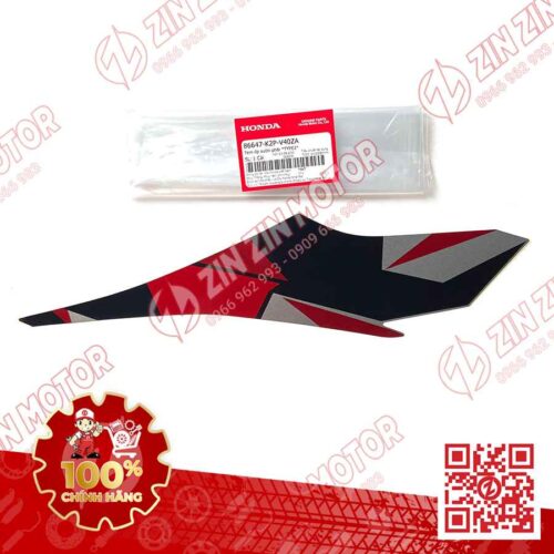 Tem Lườn Giữa Winner X V2 2019+ Phải Đỏ Đen Bạc 2020 Phiên Bản Camo