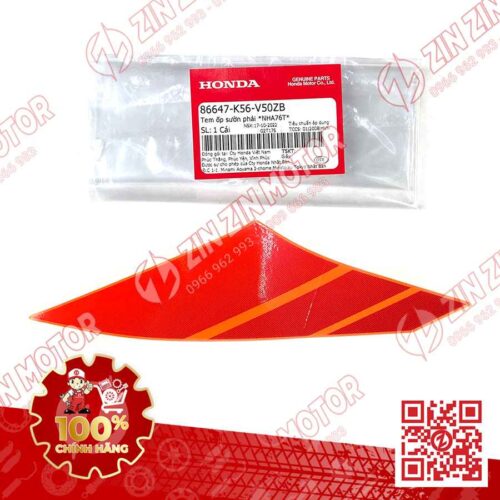 Tem Lườn Giữa Winner X V2 2019+ Phải Đen Cam 2019 Phiên Bản Thể Thao
