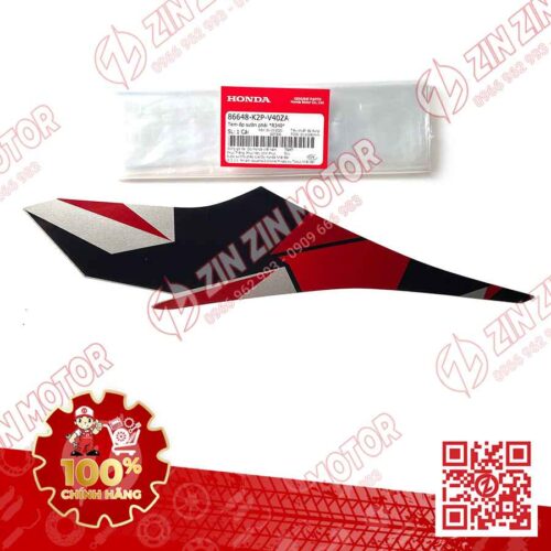 Tem Lườn Giữa Winner X V2 2019+ Trái Đỏ Đen Bạc 2020 Phiên Bản Camo