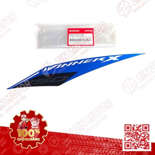 Tem Bụng Sau Winner X V2 2019+ Trái Đen Xanh 2020 Phiên Bản Thể Thao