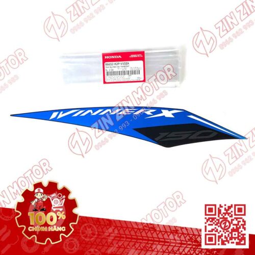 Tem Bụng Sau Winner X V2 2019+ Trái Đen Xanh 2020 Phiên Bản Thể Thao