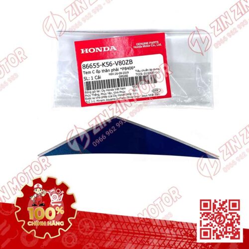 Tem Bụng Sau Winner X V2 2019+ Dưới Sau Phải Xanh Bạc Đen 2019 Phiên Bản Camo